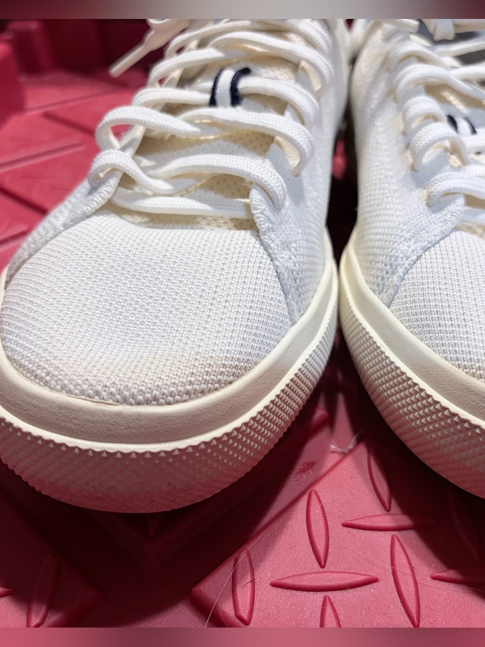 Rothy’s RS02 Cream Knit Sneakers - Picture 9 of 9